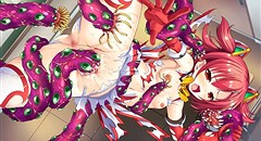 神聖昂燐アルカナルージュ ～白濁と触手に穢されし魔法少女たち～ 画像集